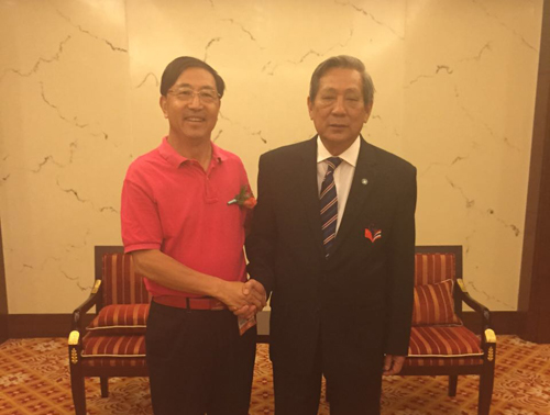 董事长与泰国总理披尼会见_山东德源环氧科技有限公司